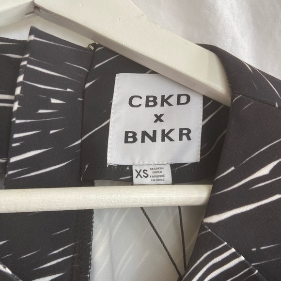 CBKD × BNKR marble long sleeve crop top Size XS NEW - Picture 4 of 16